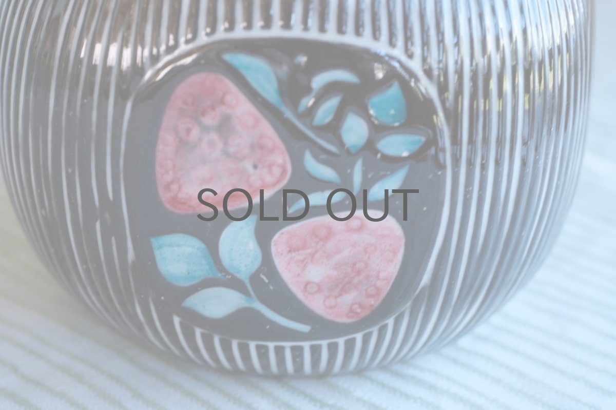 画像7: Upsala Ekeby /ウプサラ　エクビィ/マリ・シムルソン/キッチンツールスタンド/ジャー/果物/Lサイズ (7)