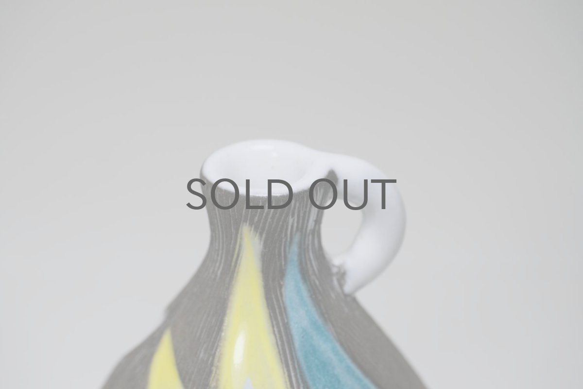 画像2: Upsala Ekeby/ウプサラ エキュビ/マリ・シムルソン/チューリップ花瓶/一輪挿し 丸形/No.1 (2)