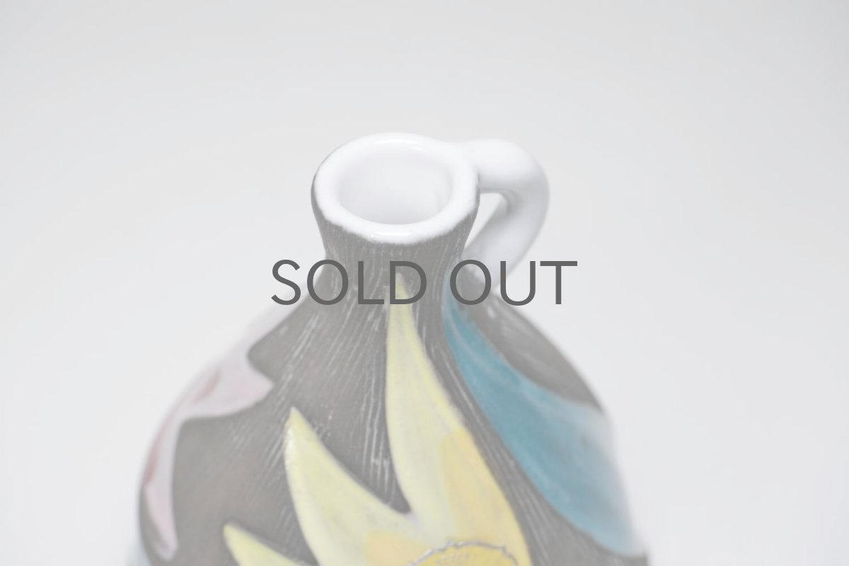 画像2: Upsala Ekeby/ウプサラ エキュビ/マリ・シムルソン/チューリップ花瓶/一輪挿し 丸形/No.2 (2)