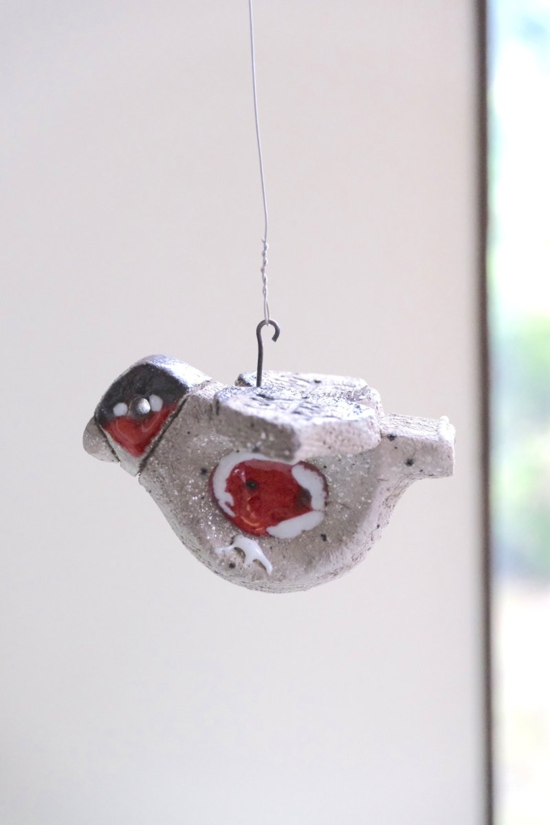 画像7: スウェーデン/Nittsjo/ニトジョ窯/Thomas Hellström/トーマス・ヘルストローム/クリスマスの小鳥/コマドリ (7)