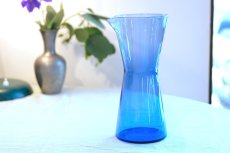 画像2: ビンテージ北欧雑貨/Kaj Franck/カイ・フランク/1610/カラフェ/iittala/イッタラ/ブルー (2)