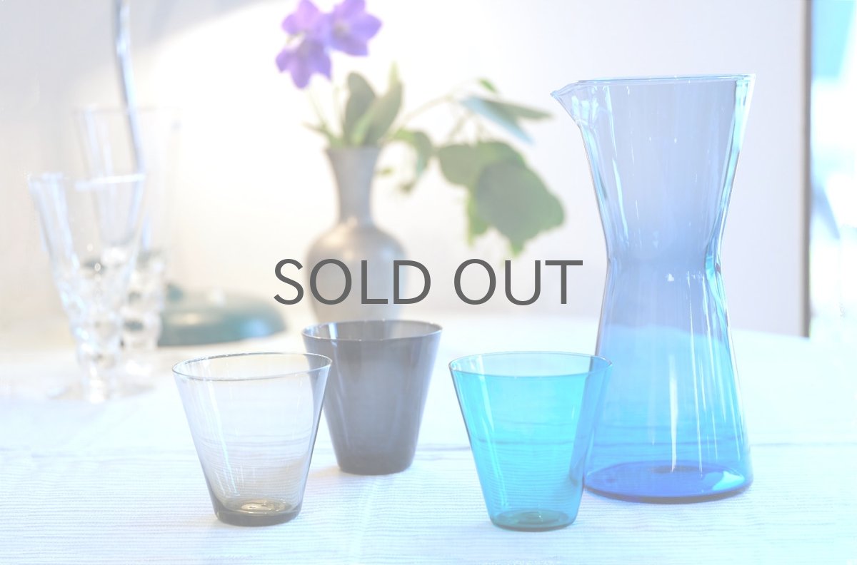 画像5: ビンテージ北欧雑貨/Kaj Franck/カイ・フランク/1610/カラフェ/iittala/イッタラ/ブルー (5)