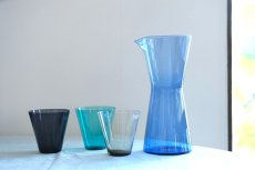 画像1: ビンテージ北欧雑貨/Kaj Franck/カイ・フランク/1610/カラフェ/iittala/イッタラ/ブルー (1)
