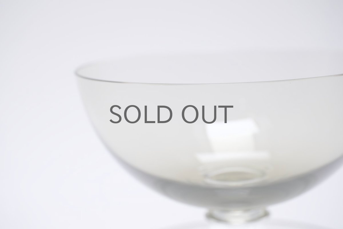 画像3: ビンテージ北欧雑貨/Nuutajarvi/ヌータヤルヴィ/Saara Hopea/サーラ・ホペア/1344/デザートボウル /グレー/No.1 (3)