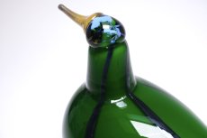 画像6: 北欧アートガラス/ビンテージガラス/Oiva Toikka/オイバ・トイッカ/NUUTAJARVI/ヌータヤルヴィ/Birds/バード/Green Lapwing/2005-08年 (6)