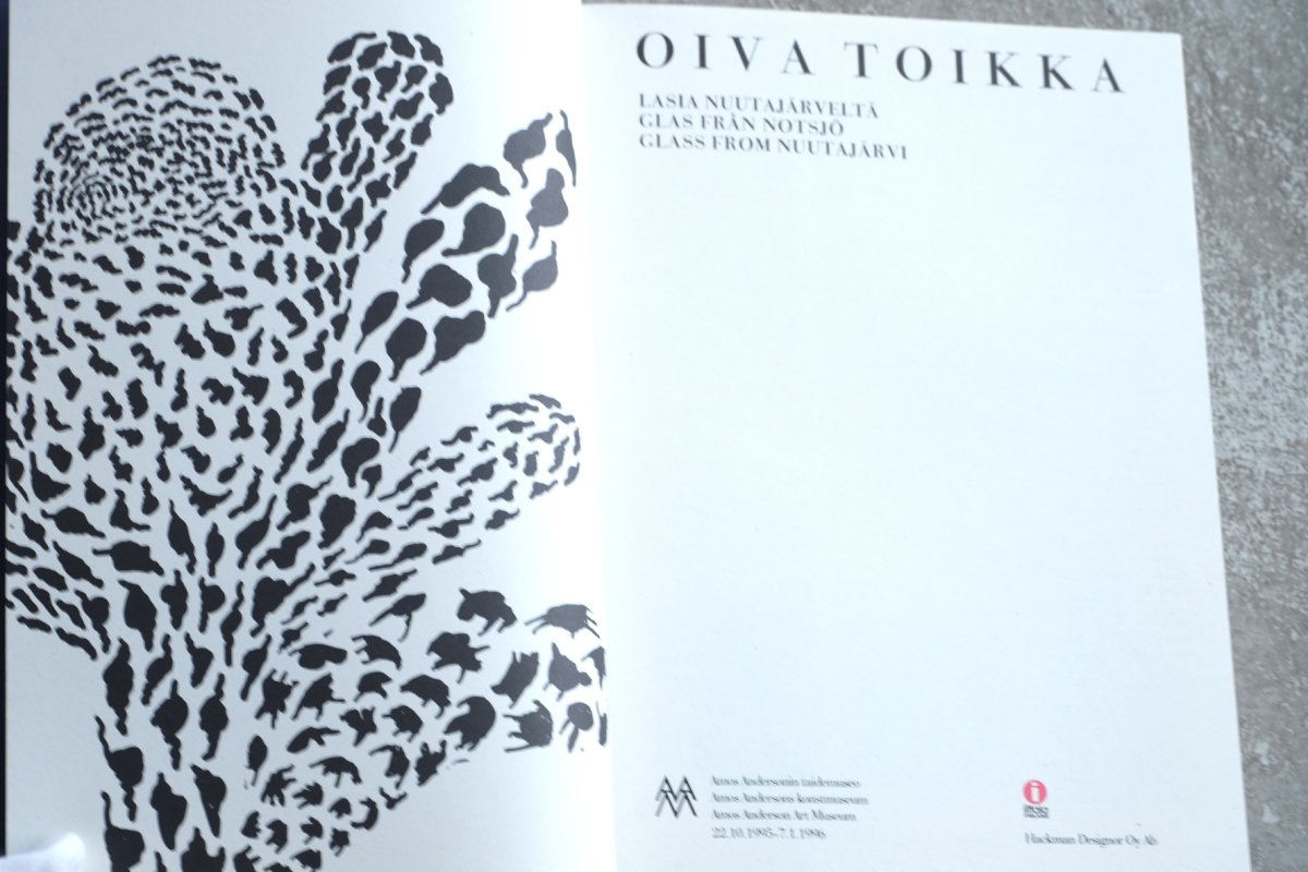 画像4: 北欧ビンテージ本/Oiva Toikka/オイバ・トイッカ/1995年/Amos Andersonin図録/本 (4)
