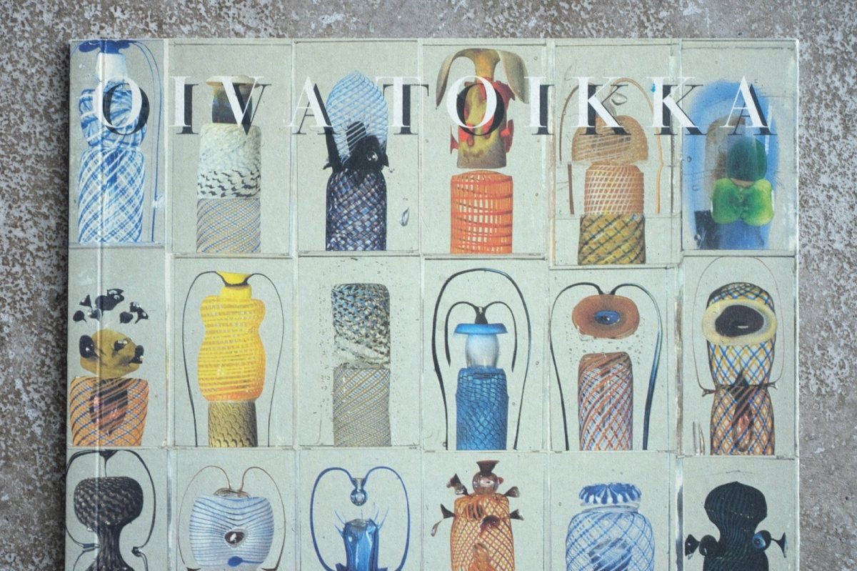 画像2: 北欧ビンテージ本/Oiva Toikka/オイバ・トイッカ/1995年/Amos Andersonin図録/本 (2)
