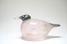 画像1: 北欧アートガラス/ビンテージガラス/Oiva Toikka/オイバ・トイッカ/iittala/イッタラ/Birds/バード/2002年アニュアルバード/Helmikana/Guinea Fowl (1)