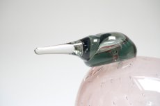 画像2: 北欧アートガラス/ビンテージガラス/Oiva Toikka/オイバ・トイッカ/iittala/イッタラ/Birds/バード/2002年アニュアルバード/Helmikana/Guinea Fowl (2)