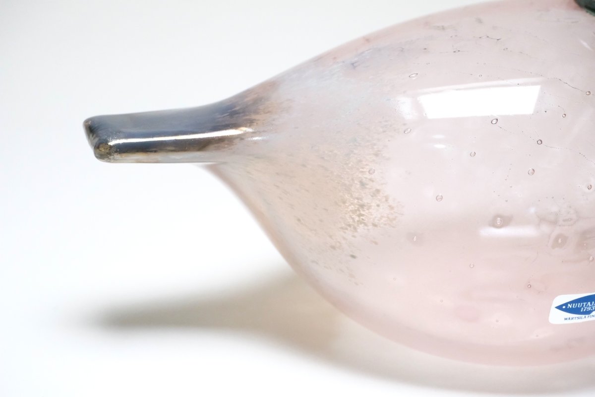 画像11: 北欧アートガラス/ビンテージガラス/Oiva Toikka/オイバ・トイッカ/iittala/イッタラ/Birds/バード/2002年アニュアルバード/Helmikana/Guinea Fowl (11)