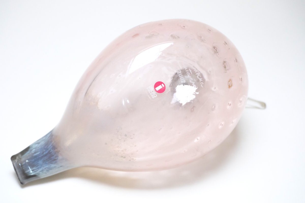 画像12: 北欧アートガラス/ビンテージガラス/Oiva Toikka/オイバ・トイッカ/iittala/イッタラ/Birds/バード/2002年アニュアルバード/Helmikana/Guinea Fowl (12)