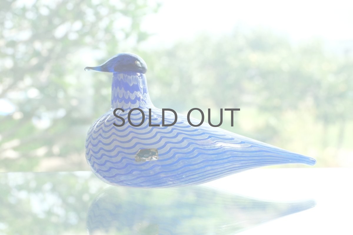 画像12: 北欧アートガラス/ビンテージガラス/Oiva Toikka/オイバ・トイッカ/iittala/イッタラ/Birds/バード/Aro-Yhtymä Oy/1992年/カンパニーバード/Lintu Sininen/Blue Bird/ブルーバード (12)