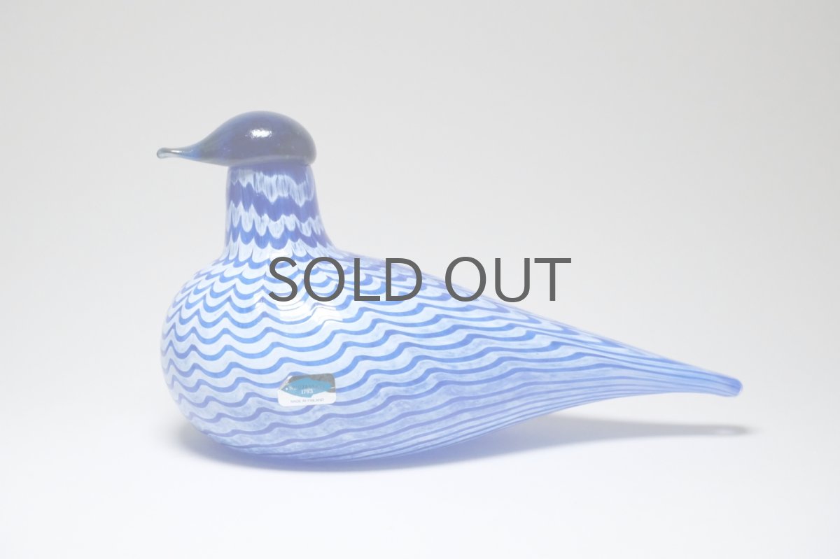 画像1: 北欧アートガラス/ビンテージガラス/Oiva Toikka/オイバ・トイッカ/iittala/イッタラ/Birds/バード/Aro-Yhtymä Oy/1992年/カンパニーバード/Lintu Sininen/Blue Bird/ブルーバード (1)