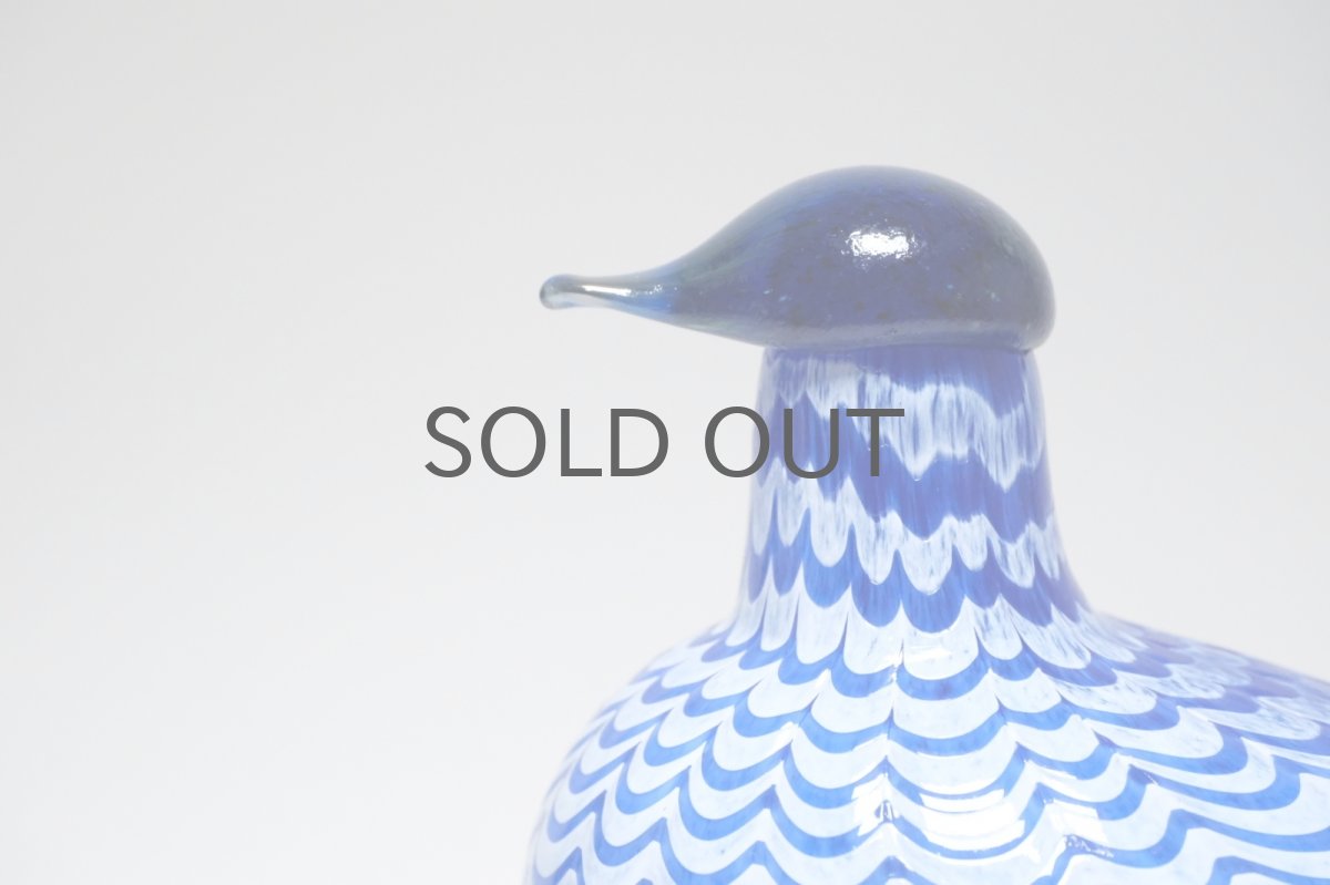画像2: 北欧アートガラス/ビンテージガラス/Oiva Toikka/オイバ・トイッカ/iittala/イッタラ/Birds/バード/Aro-Yhtymä Oy/1992年/カンパニーバード/Lintu Sininen/Blue Bird/ブルーバード (2)