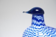 画像2: 北欧アートガラス/ビンテージガラス/Oiva Toikka/オイバ・トイッカ/iittala/イッタラ/Birds/バード/Aro-Yhtymä Oy/1992年/カンパニーバード/Lintu Sininen/Blue Bird/ブルーバード (2)