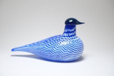 画像7: 北欧アートガラス/ビンテージガラス/Oiva Toikka/オイバ・トイッカ/iittala/イッタラ/Birds/バード/Aro-Yhtymä Oy/1992年/カンパニーバード/Lintu Sininen/Blue Bird/ブルーバード (7)