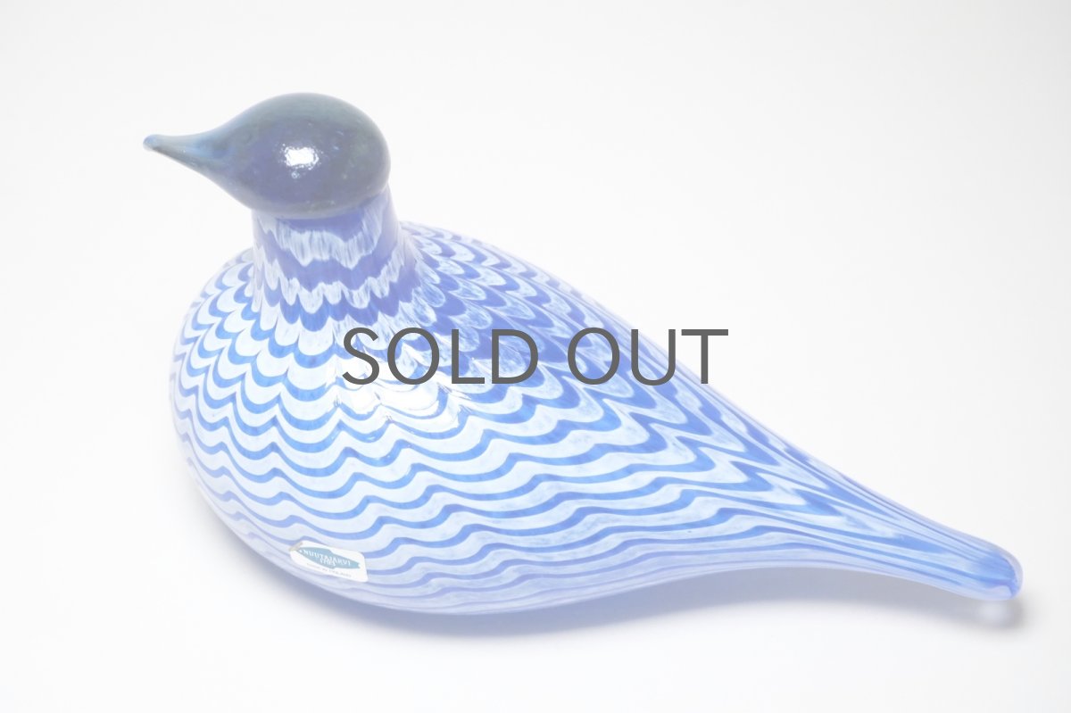 画像4: 北欧アートガラス/ビンテージガラス/Oiva Toikka/オイバ・トイッカ/iittala/イッタラ/Birds/バード/Aro-Yhtymä Oy/1992年/カンパニーバード/Lintu Sininen/Blue Bird/ブルーバード (4)