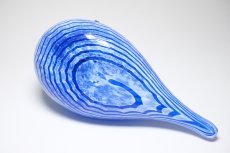 画像9: 北欧アートガラス/ビンテージガラス/Oiva Toikka/オイバ・トイッカ/iittala/イッタラ/Birds/バード/Aro-Yhtymä Oy/1992年/カンパニーバード/Lintu Sininen/Blue Bird/ブルーバード (9)