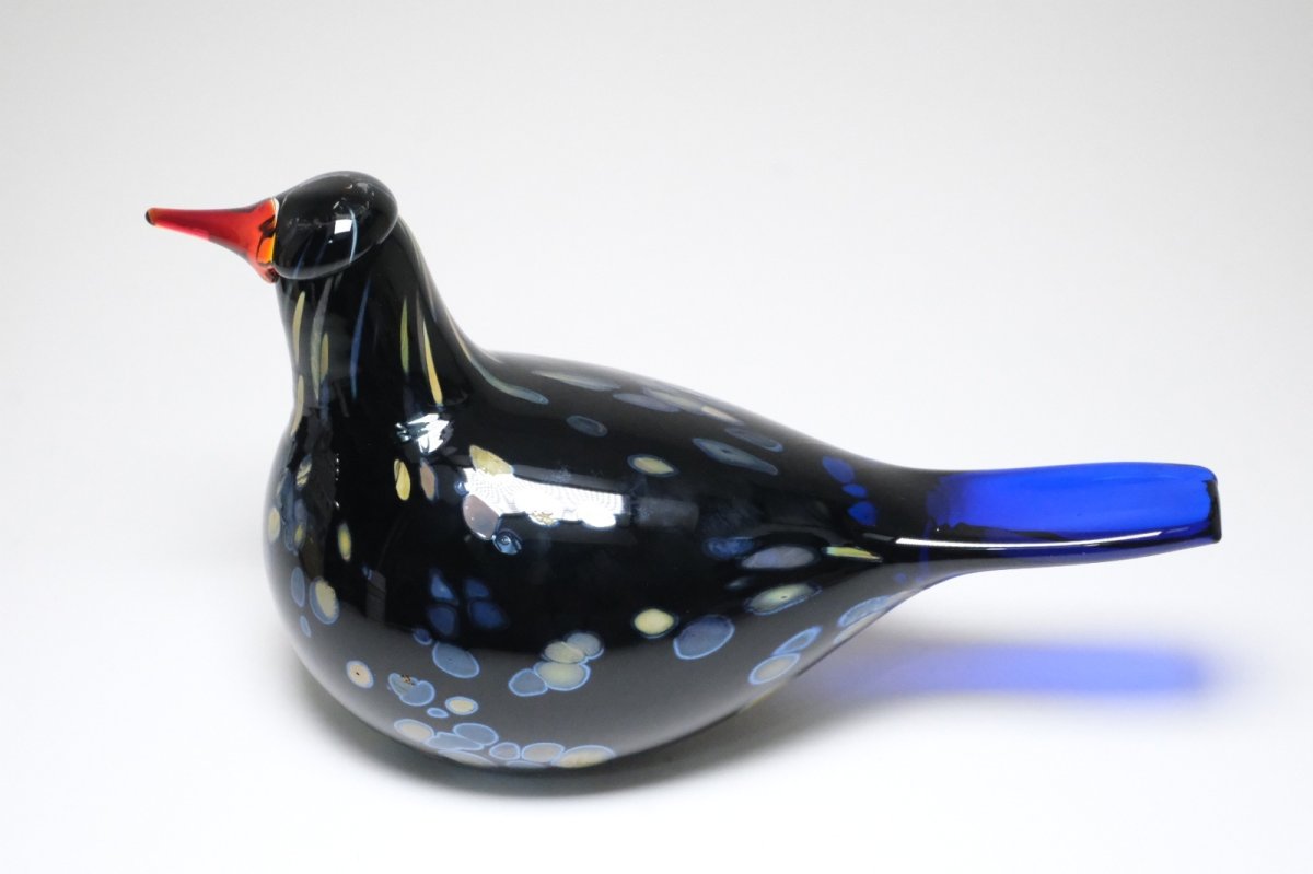 画像2: 北欧アートガラス/ビンテージガラス/Oiva Toikka/オイバ・トイッカ/iittala/イッタラ/Birds/バード/Korpikäki/Wildwood Cuckoo/2003年/アンニュアルバード (2)