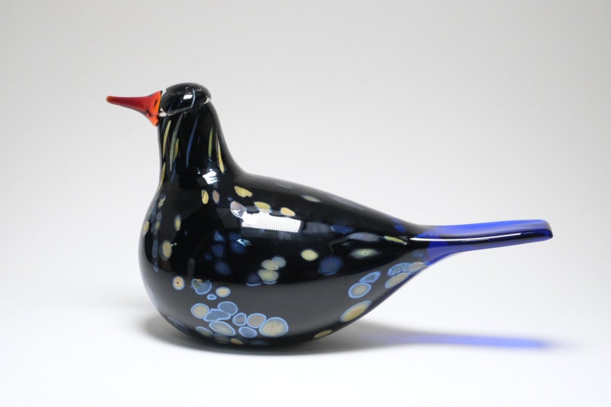 画像1: 北欧アートガラス/ビンテージガラス/Oiva Toikka/オイバ・トイッカ/iittala/イッタラ/Birds/バード/Korpikäki/Wildwood Cuckoo/2003年/アンニュアルバード (1)