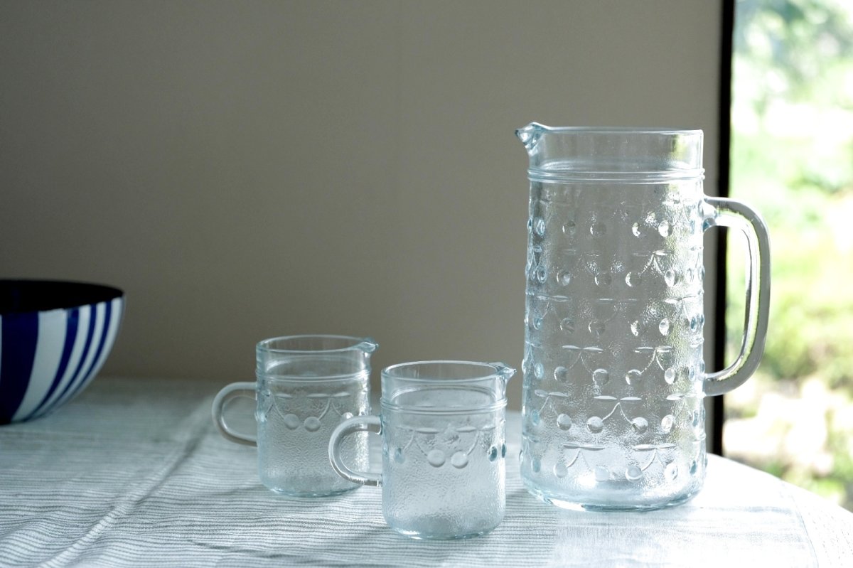 画像6: 北欧雑貨/フィンランド/Riihimaen Lasi/リーヒマエンラシ/Kirsikka/キルシッカ/さくらんぼう/クリーマー (6)