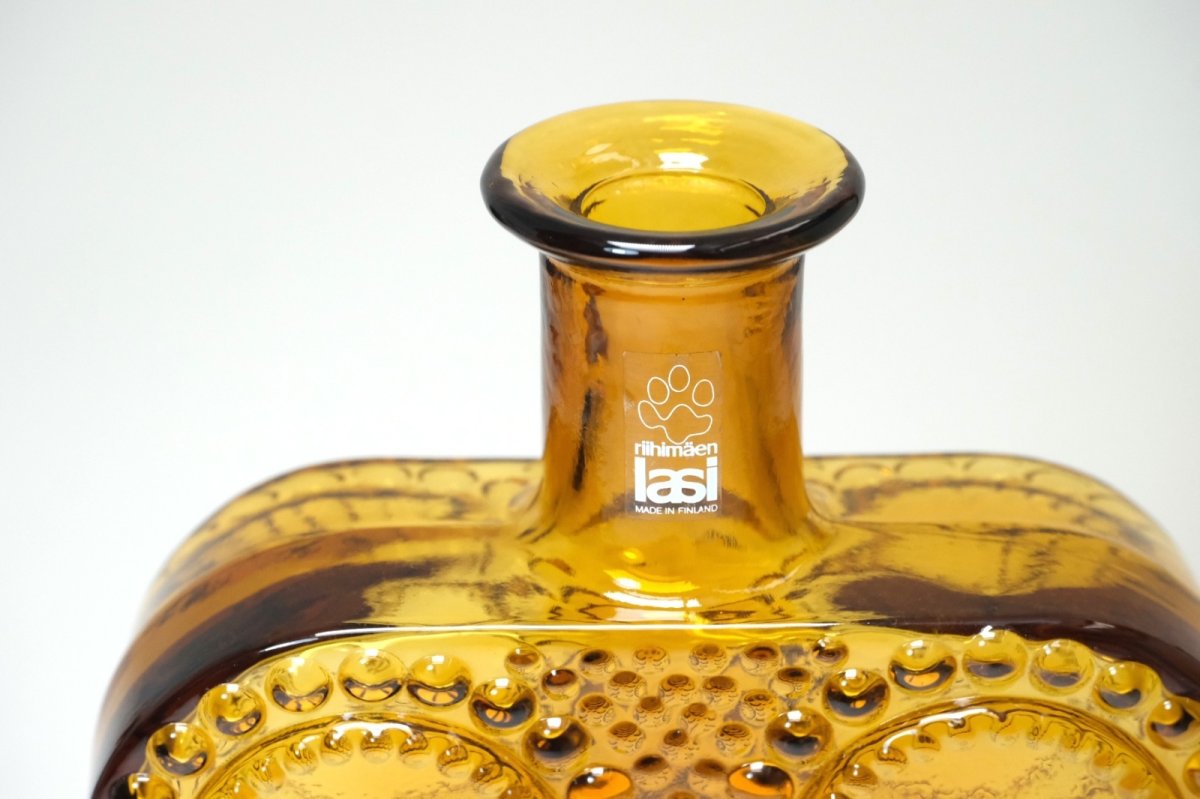 画像2: Riihimaen Lasi/Grapponia/ナニー・スティル/グラッポニアボトル/アンバー (2)