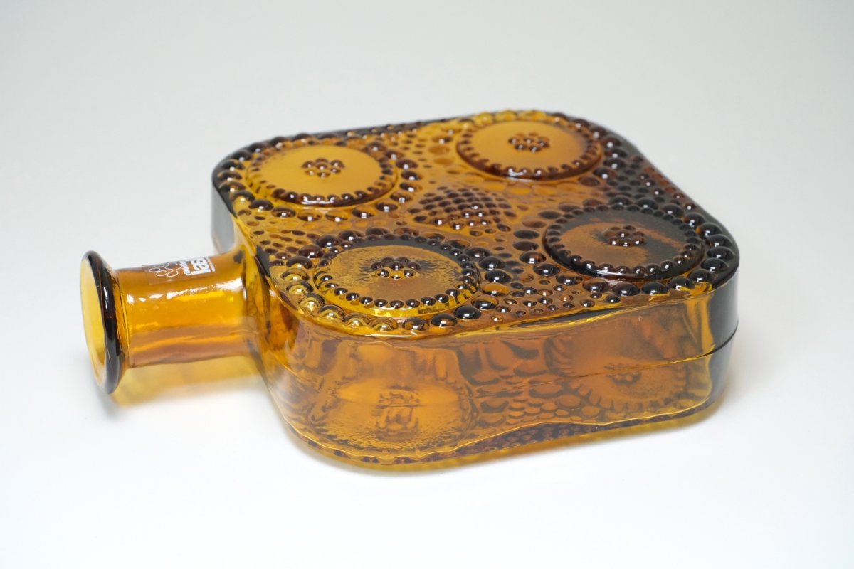 画像7: Riihimaen Lasi/Grapponia/ナニー・スティル/グラッポニアボトル/アンバー (7)