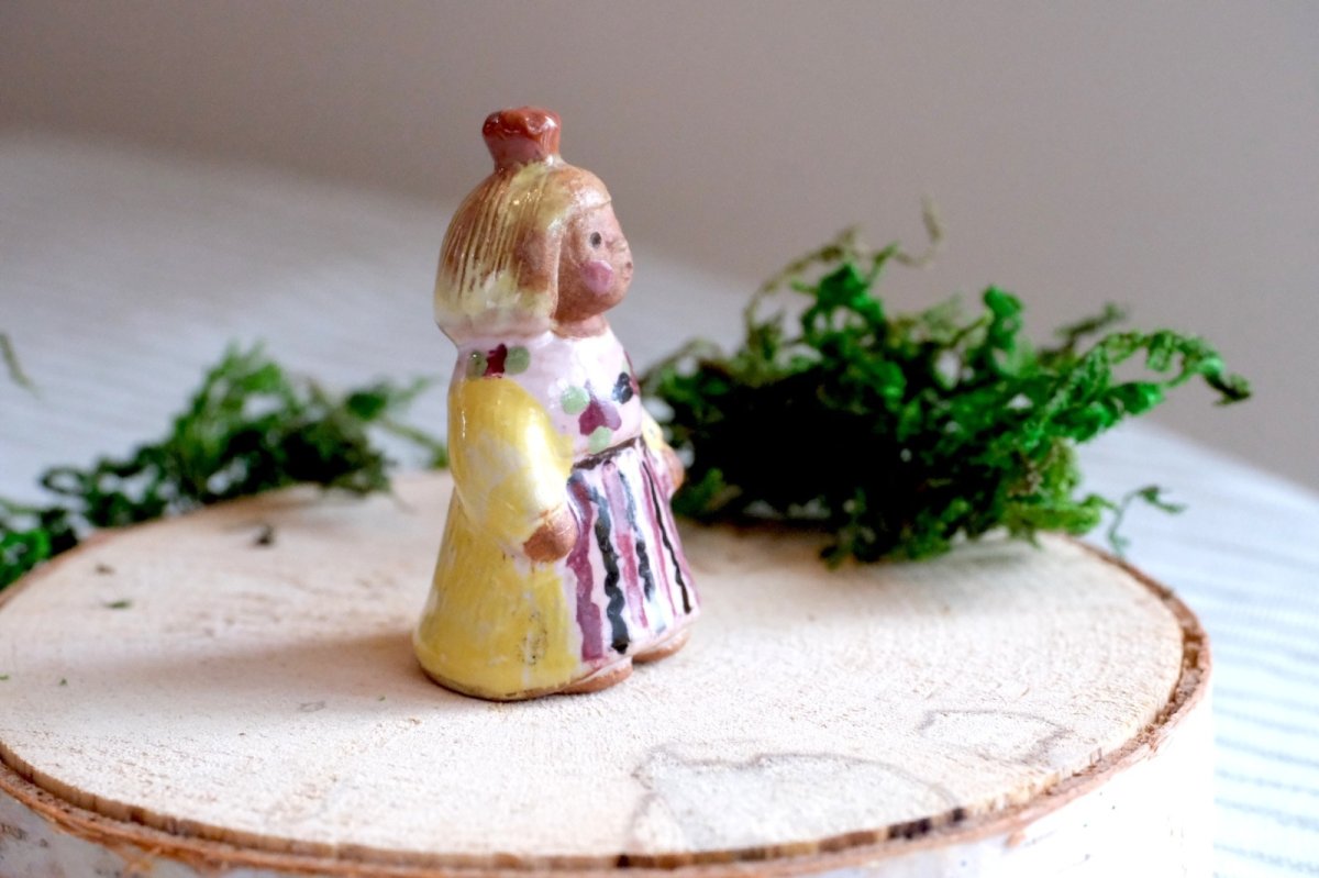 画像4: スウェーデン/Rutebo Stengods/ルーテボ/Sessan/セッサン/小さな女の子 (4)