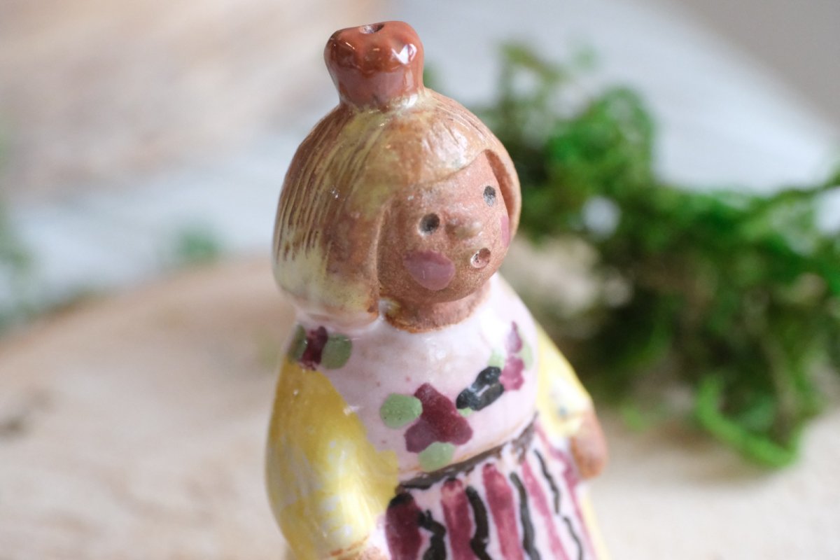 画像2: スウェーデン/Rutebo Stengods/ルーテボ/Sessan/セッサン/小さな女の子 (2)