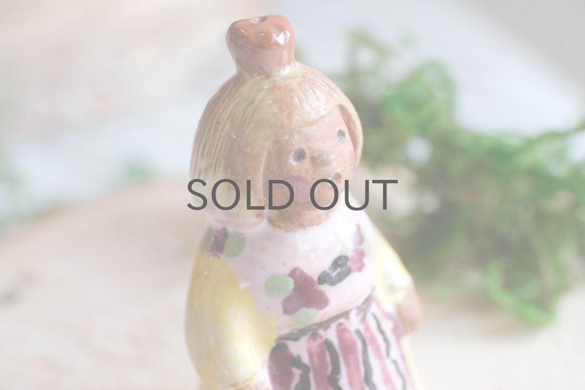 画像2: スウェーデン/Rutebo Stengods/ルーテボ/Sessan/セッサン/小さな女の子 (2)