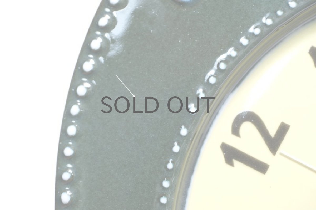 画像6: Rorstrand/ロールストランド/Sylvia Leuchovius/ シルヴィア・レウショブス/置き時計/小鳥/ダークグリーン/ヒビあり (6)