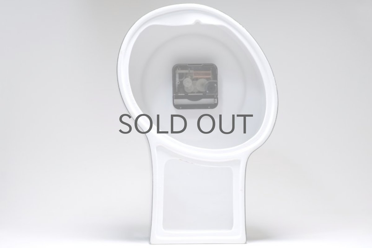 画像7: Rorstrand/ロールストランド/Sylvia Leuchovius/ シルヴィア・レウショブス/置き時計/小鳥/ダークグリーン/ヒビあり (7)