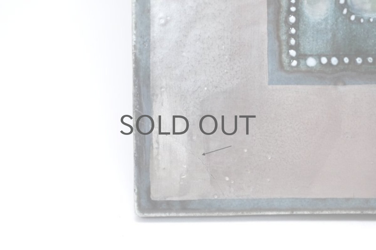 画像4: Rorstrand/ロールストランド/Sylvia Leuchovius /シルヴィア・レイショブス/陶板/ユニークピース/花柄/欠けあり (4)