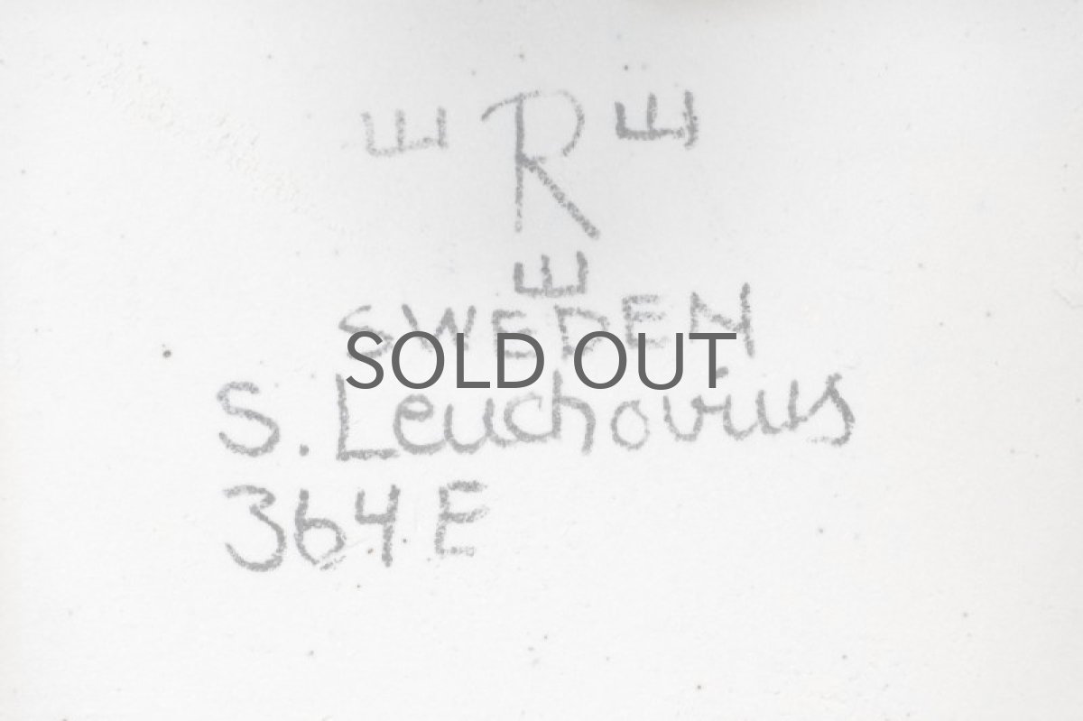 画像9: Rorstrand/ロールストランド/Sylvia Leuchovius /シルヴィア・レイショブス/陶板/ユニークピース/花柄/欠けあり (9)