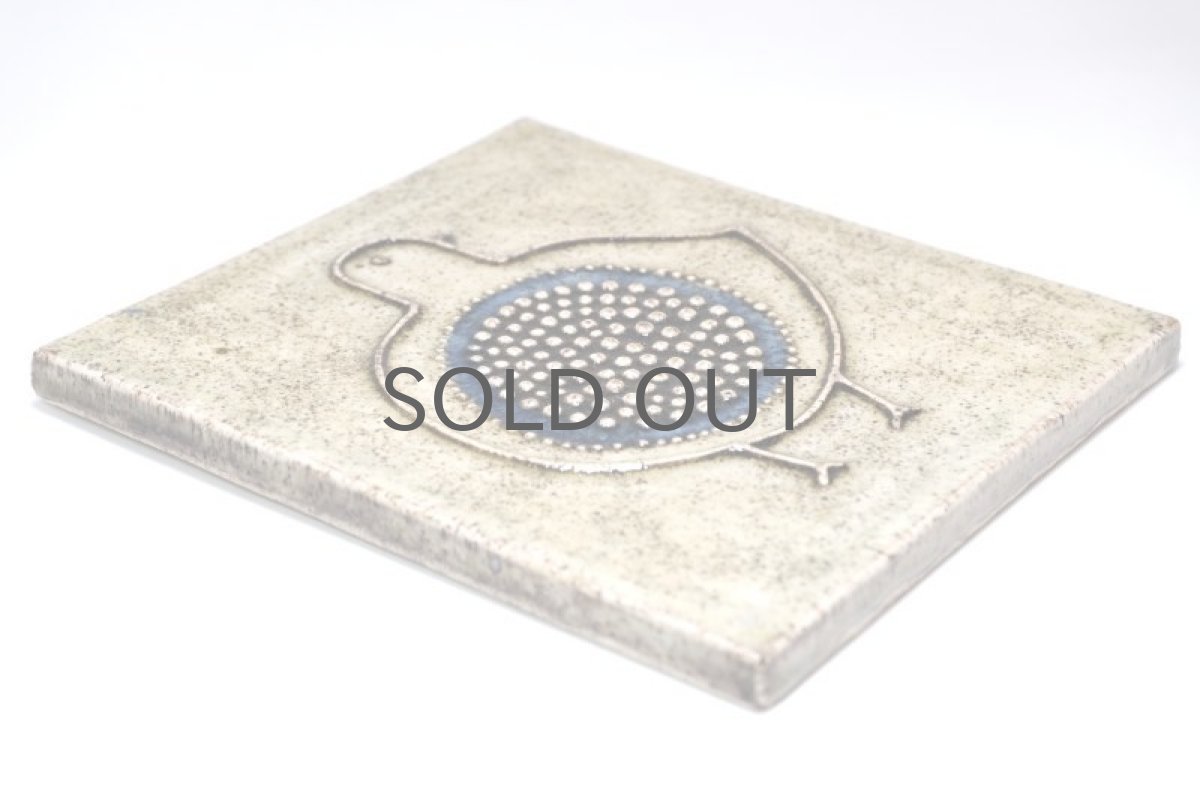 画像3: Rorstrand/ロールストランド/Sylvia Leuchovius /シルヴィア・レウショヴィウス /ブルー小鳥陶板 (3)