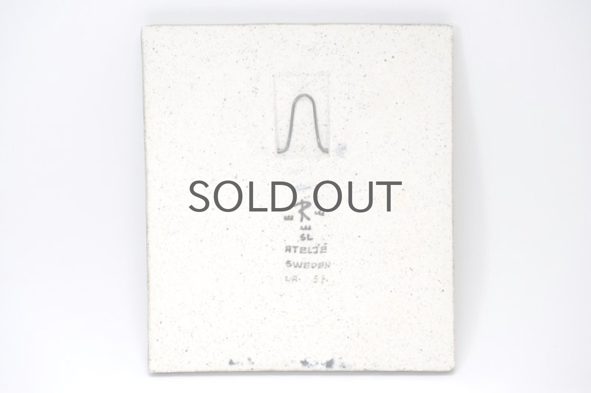 画像6: Rorstrand/ロールストランド/Sylvia Leuchovius /シルヴィア・レウショヴィウス /ブルー小鳥陶板 (6)