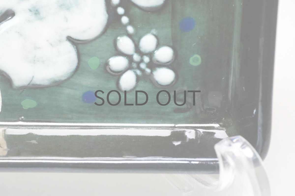 画像3: Rorstrand/ロールストランド/Sylvia Leuchovius/シルヴィア・レイショブス/陶板/壁掛け/花 (3)