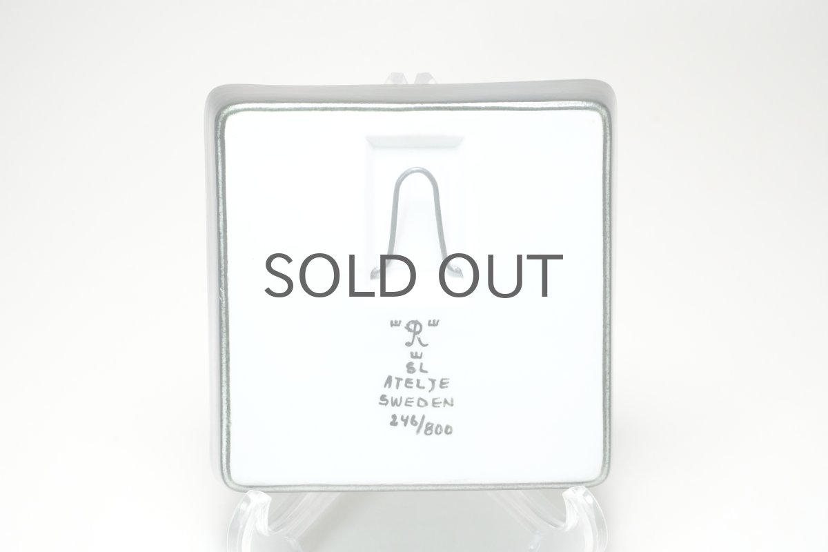 画像5: Rorstrand/ロールストランド/Sylvia Leuchovius/シルヴィア・レイショブス/陶板/壁掛け/花 (5)