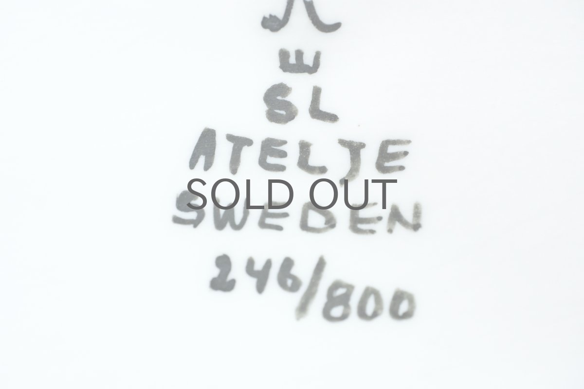 画像6: Rorstrand/ロールストランド/Sylvia Leuchovius/シルヴィア・レイショブス/陶板/壁掛け/花 (6)