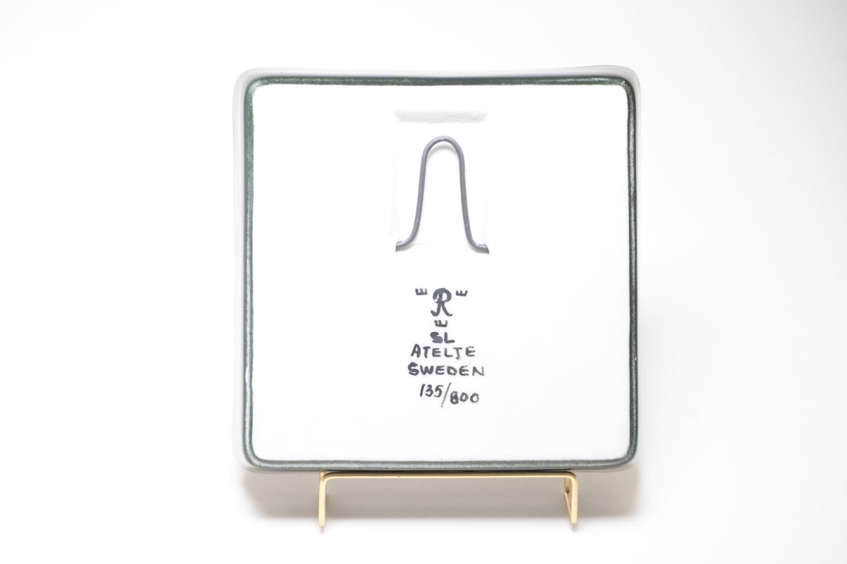 画像3: Rorstrand/ロールストランド/Sylvia Leuchovius/シルヴィア・レイショブス/陶板/壁掛け/花 (3)