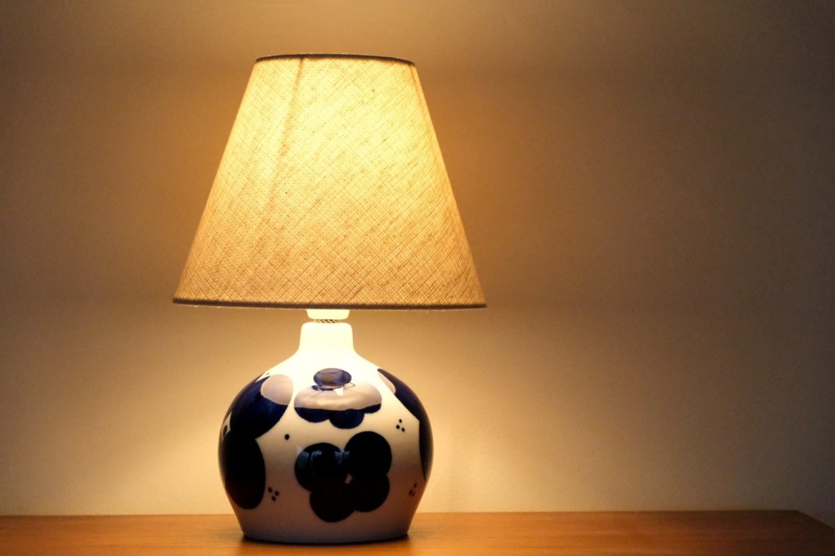 画像7: ビンテージ北欧照明/Rorstrand/ロールストランド/Sylvia Leuchovius/シルヴィア・レウショヴィウス/テーブルライト (7)