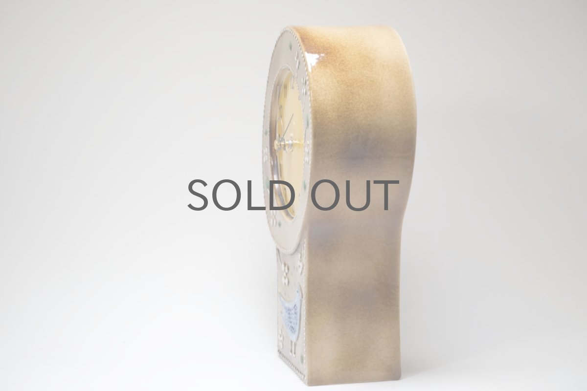 画像9: Rorstrand/ロールストランド/Sylvia Leuchovius/ シルヴィア・レウショヴス/ 置き時計小鳥/キャメル (9)