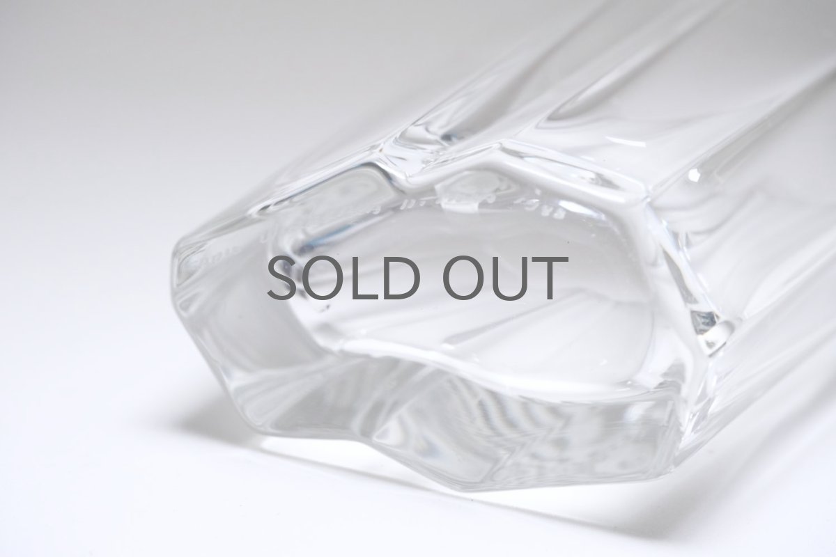 画像6: 北欧ビンテージ/Tapio Wirkkala/タピオ・ヴィルカラ/クリアベース/H15.5cm (6)