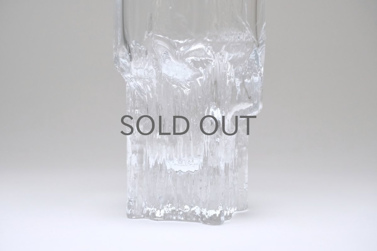 画像2: 北欧ビンテージ/Tapio Wirkkala/タピオ・ヴィルカラ/Minerva/クリアベース/H20cm (2)