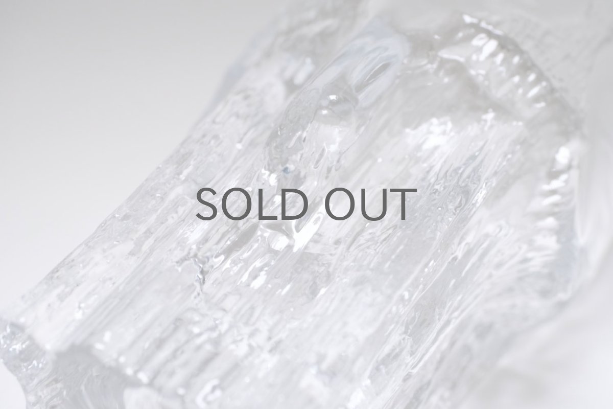 画像6: 北欧ビンテージ/Tapio Wirkkala/タピオ・ヴィルカラ/Minerva/クリアベース/H20cm (6)