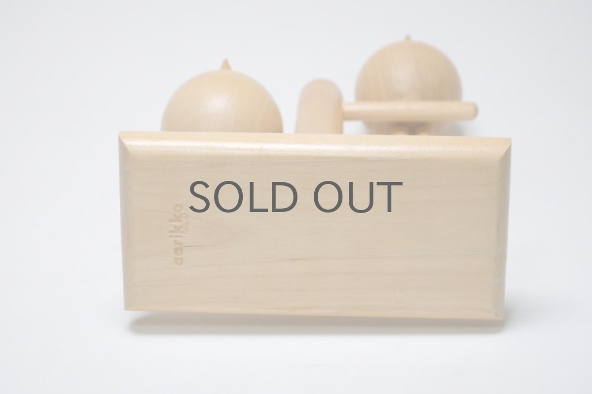 画像8: 北欧インテリアビンテージ雑貨/フィンランド製/aarikka/アーリッカ/木製オブジェ/２羽の小鳥 (8)