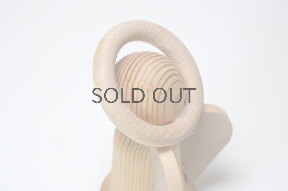 画像7: 北欧インテリアビンテージ雑貨/フィンランド製/aarikka/アーリッカ/木製オブジェ/天使 (7)