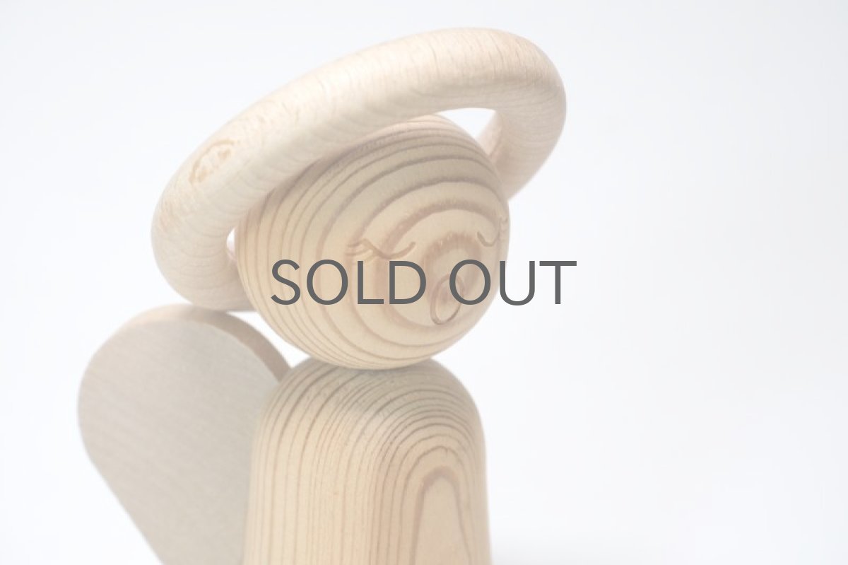 画像4: 北欧インテリアビンテージ雑貨/フィンランド製/aarikka/アーリッカ/木製オブジェ/天使 (4)