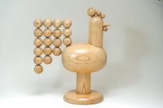 画像5: 北欧インテリアビンテージ雑貨/フィンランド製/aarikka/アーリッカ/Kukko/ニワトリ/木製 (5)
