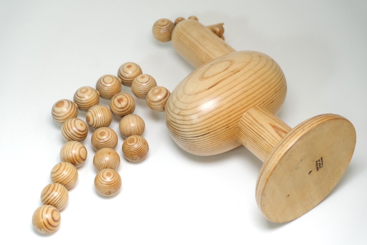 画像10: 北欧インテリアビンテージ雑貨/フィンランド製/aarikka/アーリッカ/Kukko/ニワトリ/木製 (10)